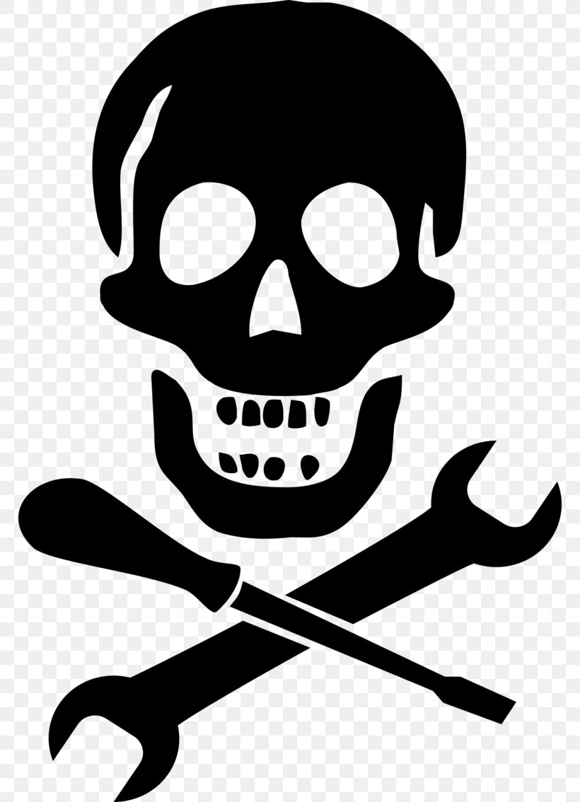 Piracy Clip Art, PNG, 768x1134px, Piracy, Black And White, Bone, Head, Headgear Download Free