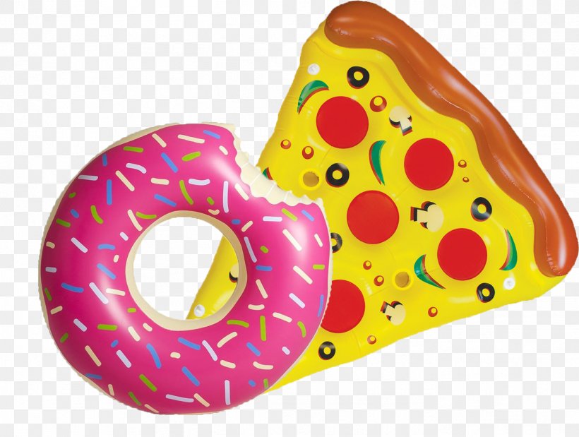 Pizza Donuts Inflatable Swim Ring Swimming Pool, PNG, 1368x1034px, Pizza, Baby Toys, Delivery, Donuts, Floatingpoint Arithmetic Download Free