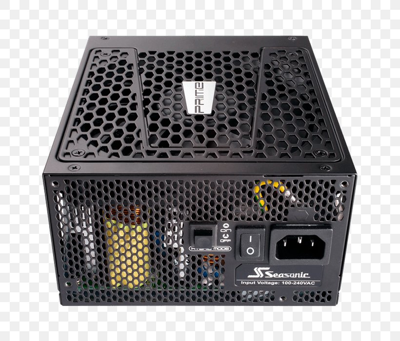 Power Supply Unit 80 Plus Sea Sonic Prime SSR-750TD Active PFC F3 Power Supply, PNG, 700x700px, 80 Plus, Power Supply Unit, Amazoncom, Atx, Computer Component Download Free