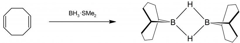 9-Borabicyclo[3.3.1]nonane 1,5-Cyclooctadiene Chemical Synthesis Organic Chemistry Reagent, PNG, 3055x557px, Chemical Synthesis, Arm, Black And White, Boranes, Chemical Compound Download Free