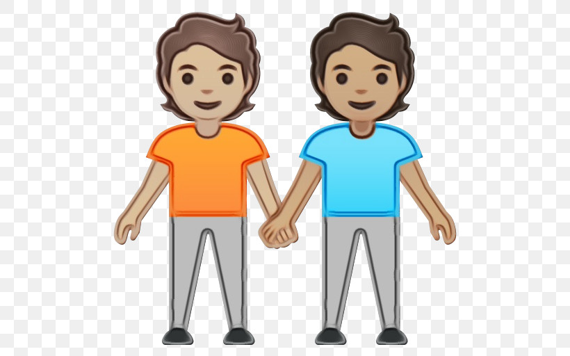 Holding Hands, PNG, 512x512px, Watercolor, Being, Category Of Being, Emoji, Hand Download Free