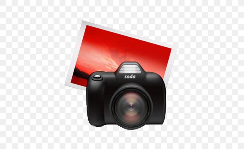 IPhoto Icon Design Digital SLR Icon, PNG, 500x500px, Iphoto, Button, Camera, Camera Lens, Cameras Optics Download Free