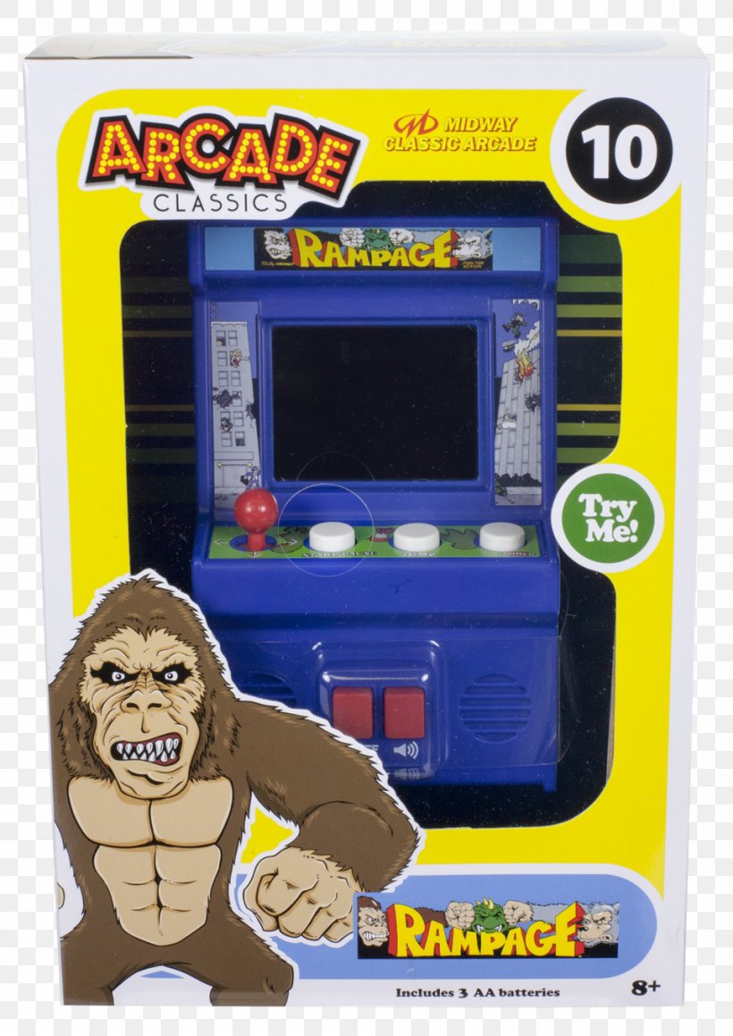Rampage World Tour Midway Arcade Treasures Joust Arcade Classics, PNG, 960x1358px, Rampage, Action Figure, Amusement Arcade, Arcade Cabinet, Arcade Classics Download Free