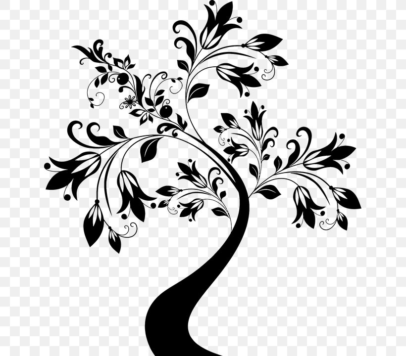 Tree Of Life Clip Art, PNG, 641x720px, Tree, Art, Black And White, Branch, Celtic Sacred Trees Download Free