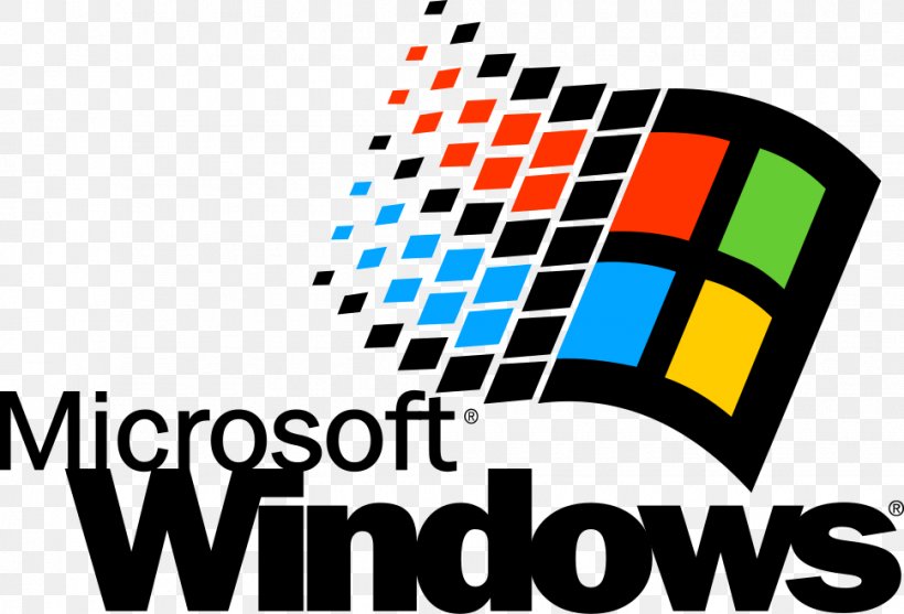 Windows 95 Microsoft Windows Microsoft Corporation Clip Art Windows 2000, PNG, 970x659px, Windows 95, Area, Brand, Logo, Microsoft Corporation Download Free