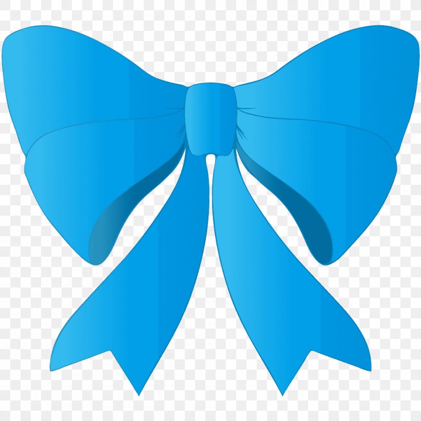 Blue Ribbon Clip Art, PNG, 1000x1000px, Blue, Aqua, Azure, Bow Tie, Butterfly Download Free