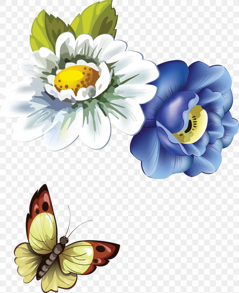 Flower, PNG, 981x1200px, Royaltyfree, Butterfly, Cut Flowers, Daisy, Depositphotos Download Free