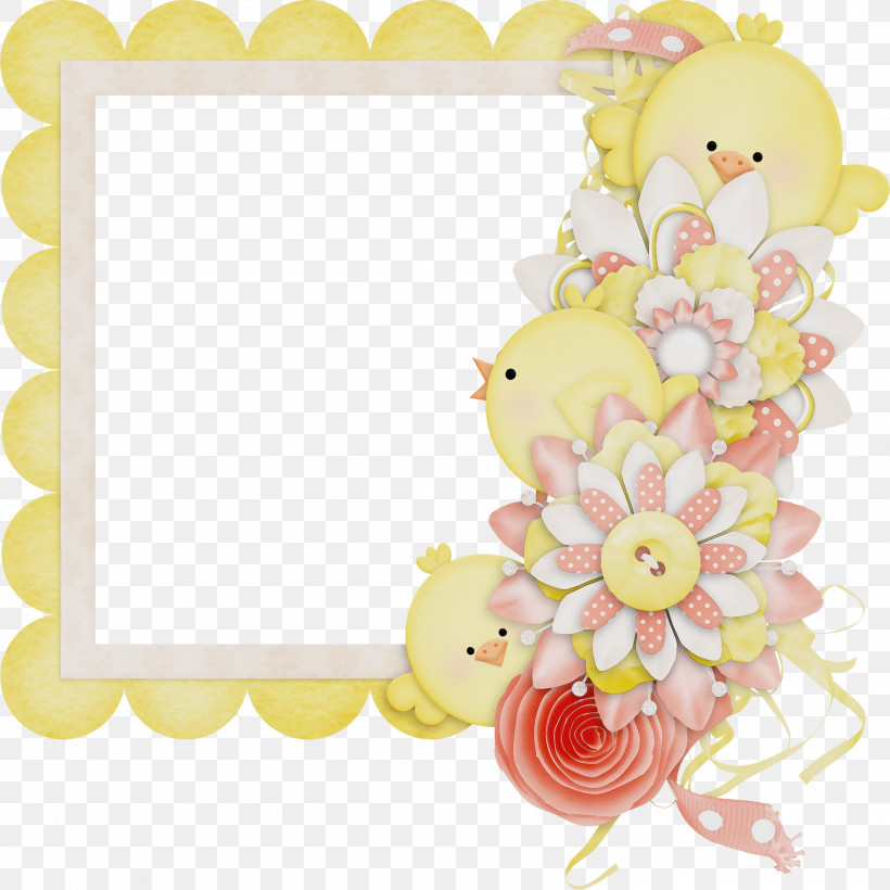 Picture Frame, PNG, 2926x2927px, Watercolor, Paint, Picture Frame, Wet Ink Download Free