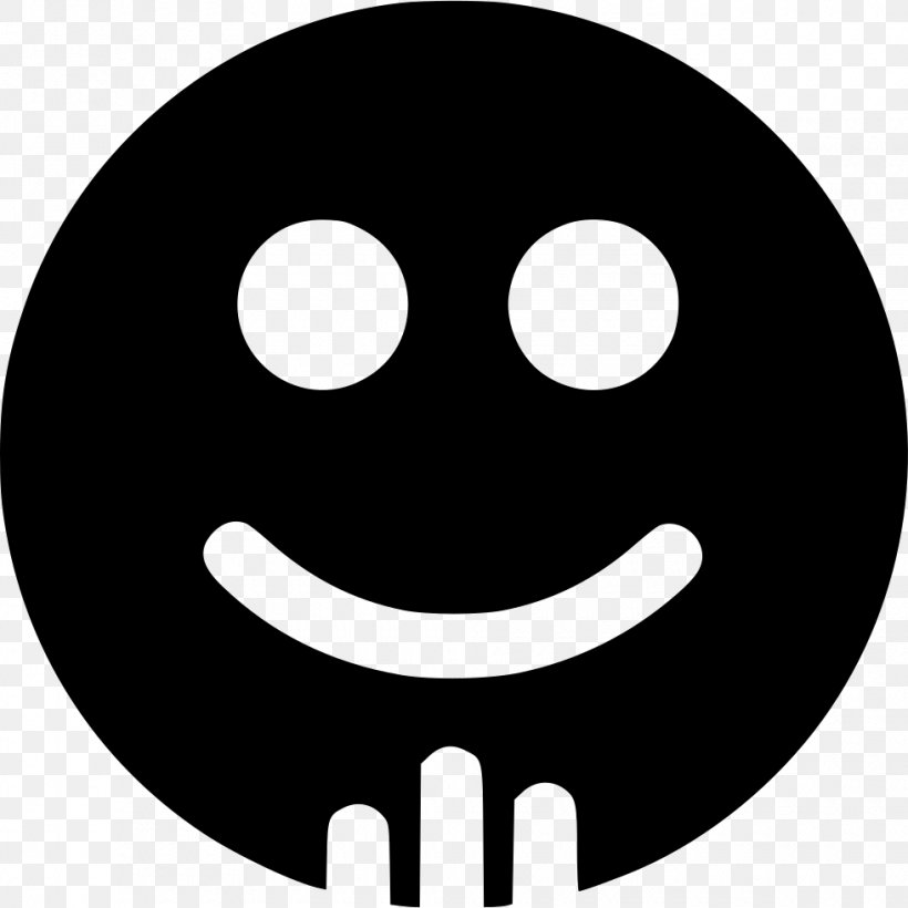 Smiley Vector Graphics Emoji Emoticon, PNG, 980x980px, Smiley, Black, Blackandwhite, Emoji, Emoticon Download Free