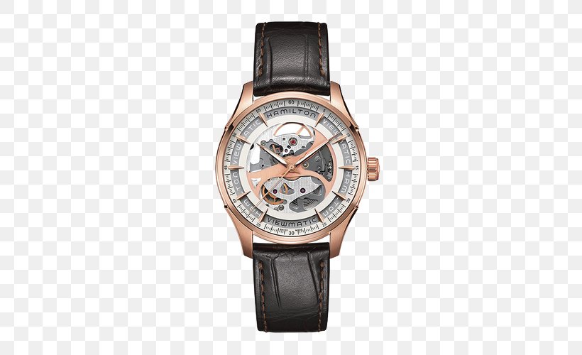 Hamilton Watch Company Automatic Watch Strap Leather, PNG, 500x500px, Hamilton Watch Company, Automatic Watch, Bracelet, Brand, Brown Download Free