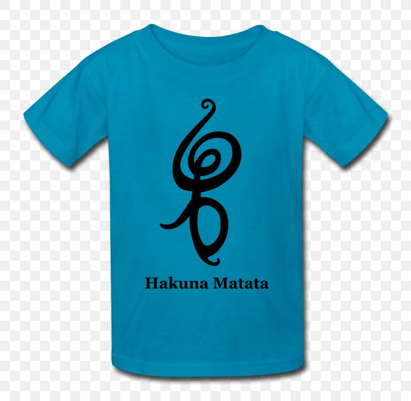 Hakuna Matata The Lion King T-shirt No Worries, PNG, 800x800px, Hakuna Matata, Aqua, Art, Blue, Brand Download Free