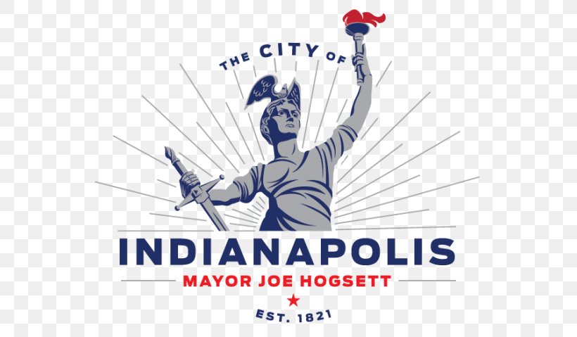 Logo Indianapolis Department Of Public Works Graphic Design Organization, PNG, 580x479px, Logo, Area, Artwork, Brand, City Download Free