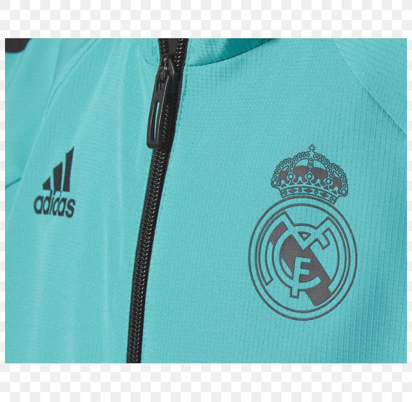 Real Madrid C.F. Football Tracksuit Blue T-shirt, PNG, 800x800px, Real Madrid Cf, Adidas, Aqua, Azure, Blue Download Free
