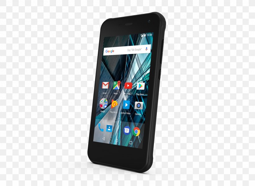 Archos Sense 50x Dual SIM Smartphone Subscriber Identity Module LTE, PNG, 1370x1000px, 16 Gb, Dual Sim, Android Nougat, Archos, Cellular Network Download Free