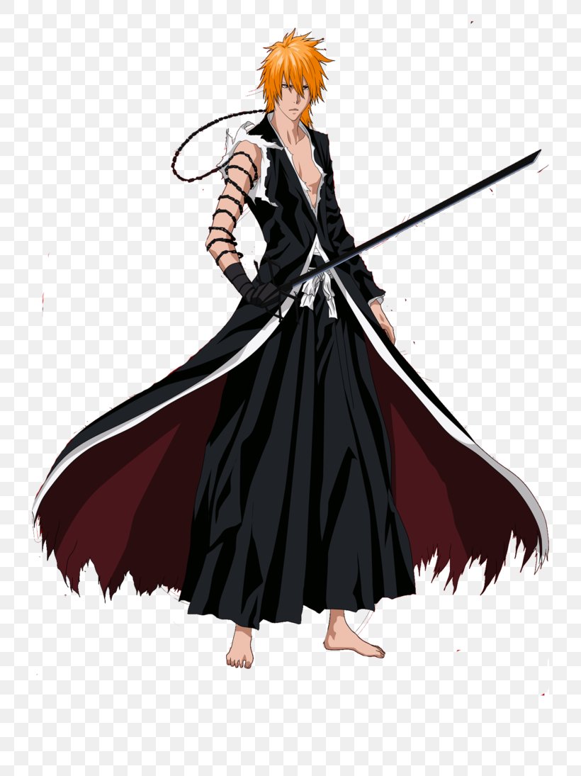 Ichigo Kurosaki Shunsui Kyu014draku Kenpachi Zaraki Yoruichi Shihouin Ju016bshiru014d Ukitake, PNG, 730x1095px, Watercolor, Cartoon, Flower, Frame, Heart Download Free