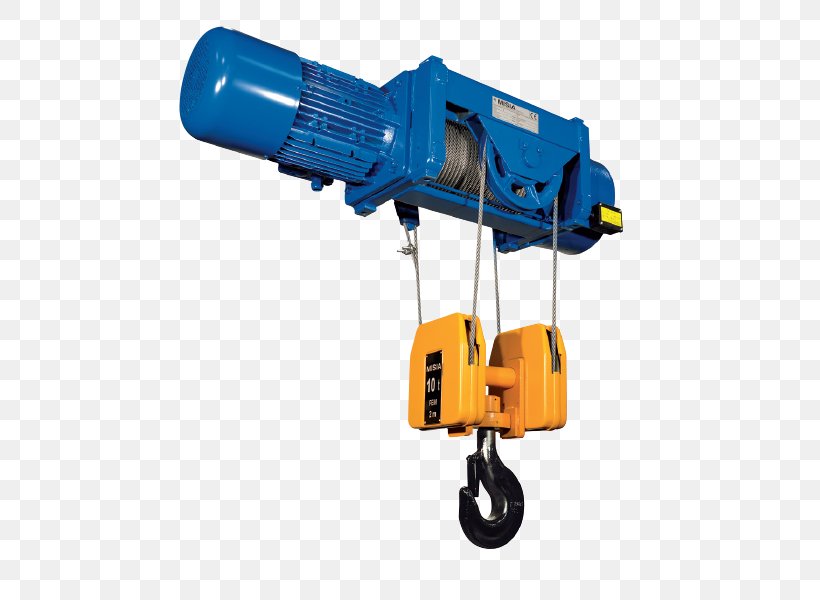 Block And Tackle Hoist Wire Rope Pulley Crane, PNG, 520x600px, Block And Tackle, Chain, Crane, Electric Motor, Electricity Download Free