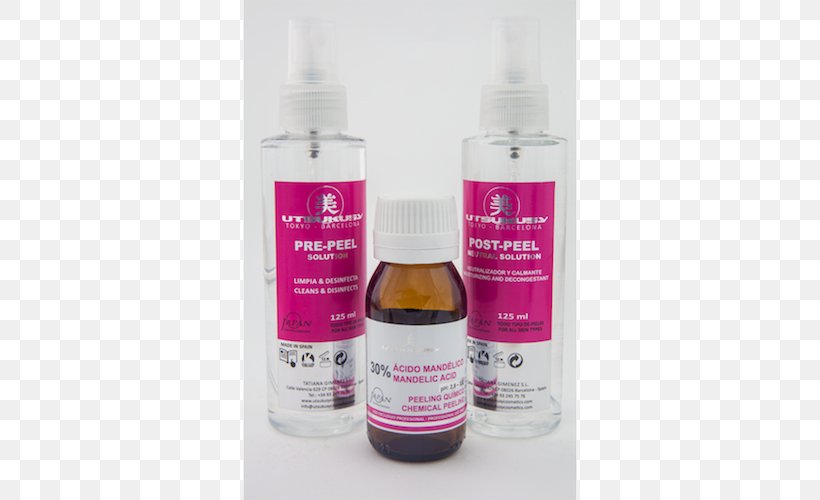 Lotion Chemical Peel Exfoliation Mandelic Acid Skin, PNG, 500x500px, Lotion, Acid, Aesthetic Medicine, Chemical Peel, Cream Download Free