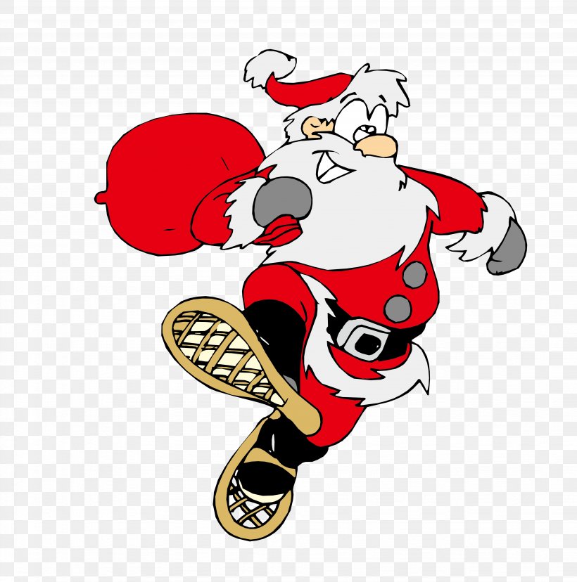 Santa Claus Christmas Reindeer Illustration, PNG, 4299x4346px, Santa Claus, Art, Cartoon, Christmas, Christmas Eve Download Free