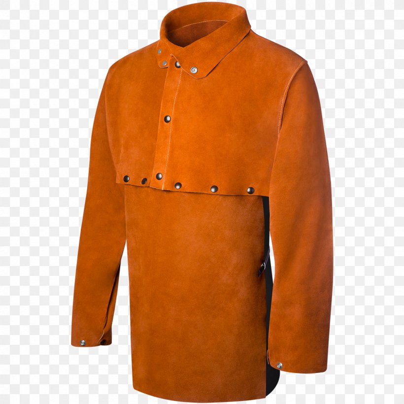 Sleeve Welding Jacket Leather Cowhide, PNG, 1200x1200px, Sleeve, Bib, Button, Cape, Chain Download Free