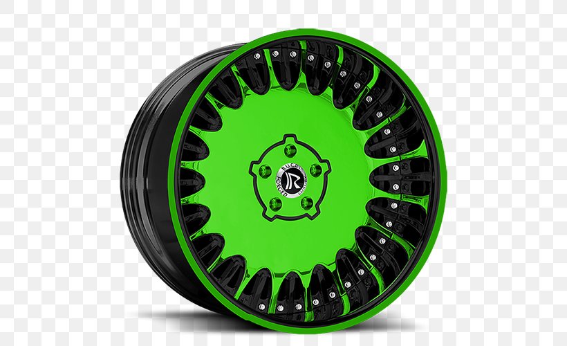 Alloy Wheel Spoke Hubcap Rim Tire, PNG, 500x500px, Alloy Wheel, Alloy, Automotive Tire, Automotive Wheel System, Green Download Free