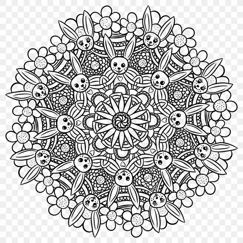 Mehndi Mandala Henna Drawing, PNG, 1600x1600px, Mehndi, Area, Art, Black And White, Coloring Book Download Free