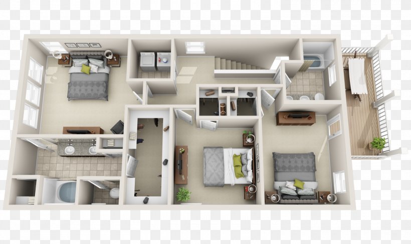3D Floor Plan House Home Interior Design Services, PNG, 1500x894px, 3d Floor Plan, Floor Plan, Apartment, Architectural Engineering, Building Download Free