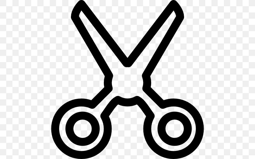 Download, PNG, 512x512px, Scissors, Area, Black And White, Openoffice Draw, Symbol Download Free