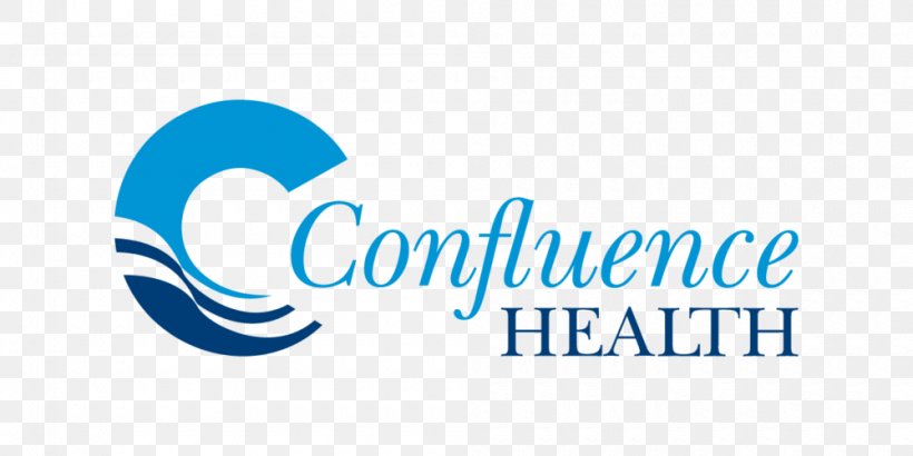 Logo Confluence Health Brand Product, PNG, 1000x500px, Logo, Area, Blue, Brand, Color Download Free
