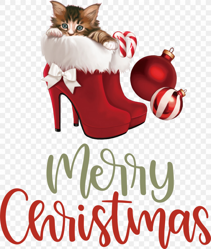Merry Christmas, PNG, 2535x3000px, Merry Christmas, Cat, Catlike, Christmas Day, Christmas Ornament Download Free