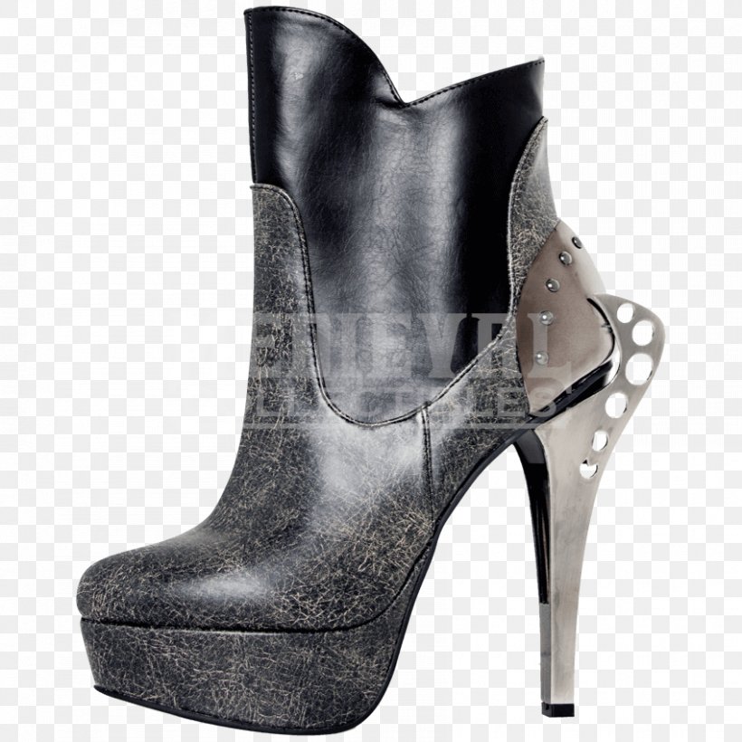New Rock Fashion Boot Knee-high Boot High-heeled Shoe, PNG, 850x850px, New Rock, Ankle, Basic Pump, Black, Boot Download Free