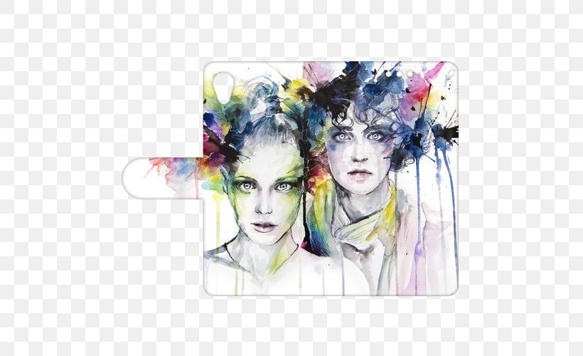 Watercolor Painting Art Portrait Canvas, PNG, 500x500px, Watercolor Painting, Art, Artist, Canvas, Canvas Print Download Free