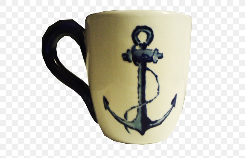 Coffee Cup Ceramic Mug, PNG, 567x528px, Coffee Cup, Anchor, Ceramic, Cup, Drinkware Download Free