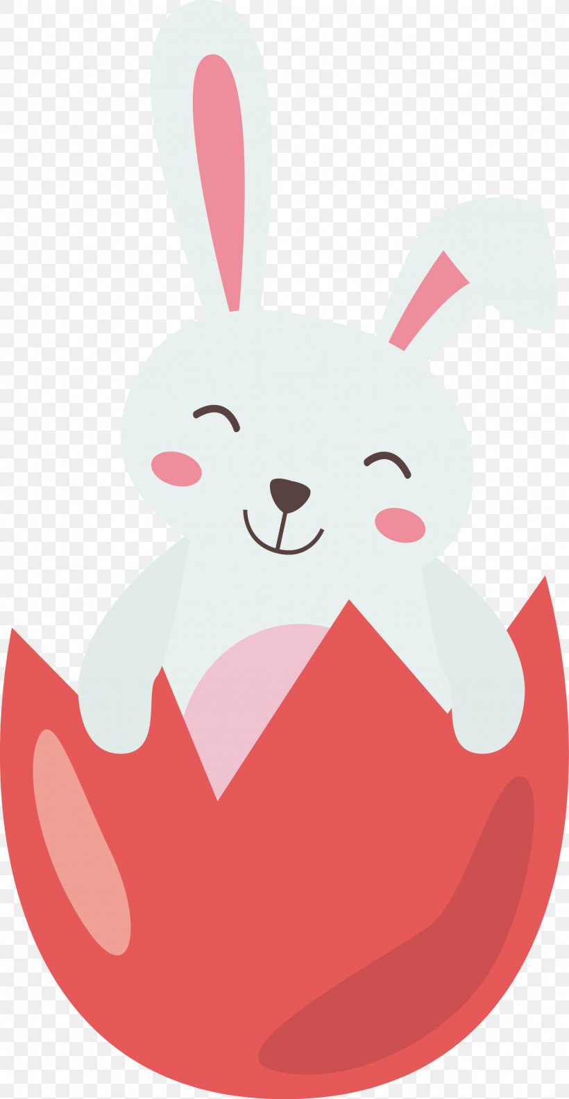 Easter Bunny Rabbit, PNG, 1741x3360px, Watercolor, Cartoon, Flower, Frame, Heart Download Free