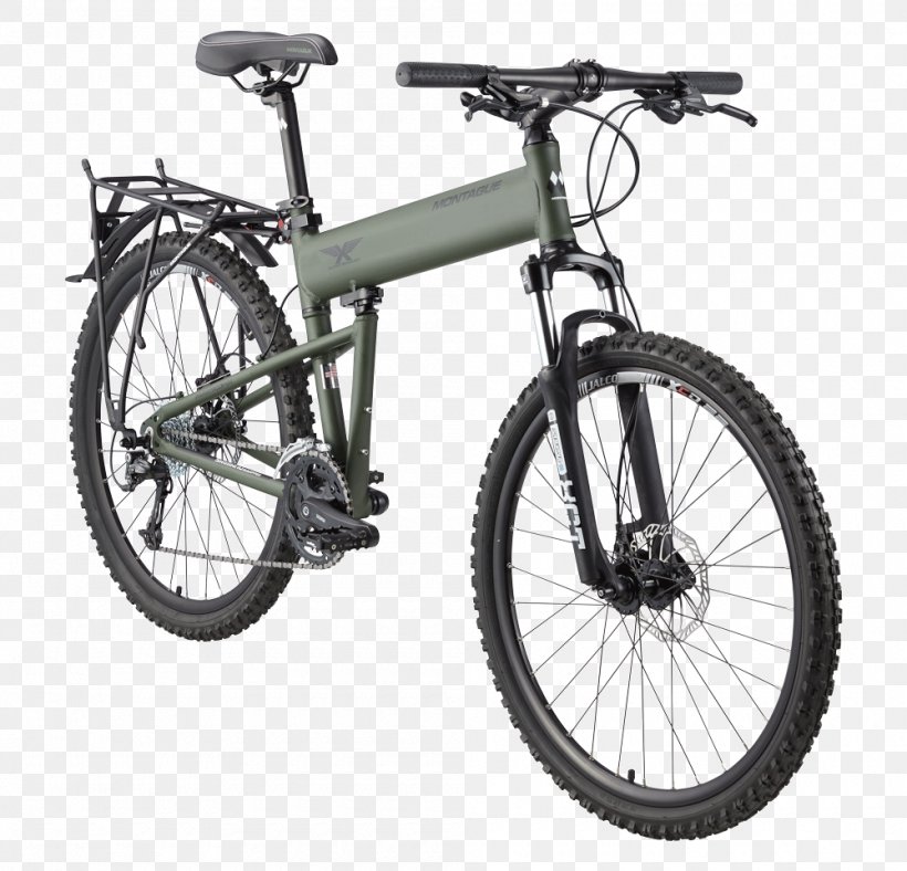 Folding Bicycle Montague Bikes Montague Paratrooper Pro Mountain Bike, PNG, 1000x961px, Bicycle, Automotive Exterior, Automotive Tire, Automotive Wheel System, Bicycle Accessory Download Free