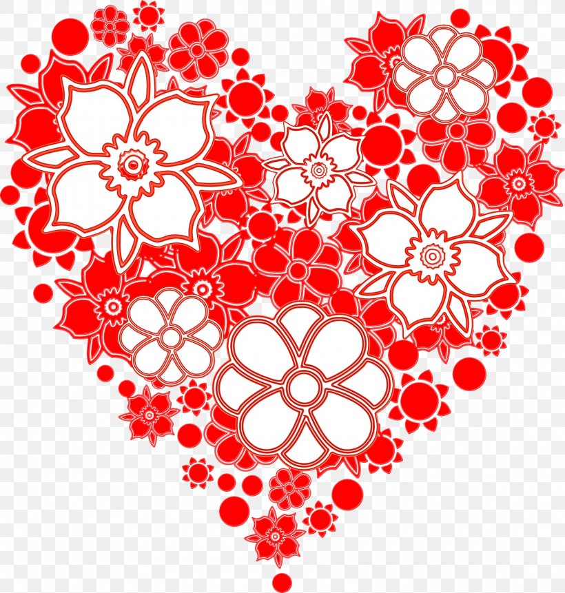 Heart Clip Art Image, PNG, 2285x2400px, Heart, Flower, Love, Ornament, Pedicel Download Free