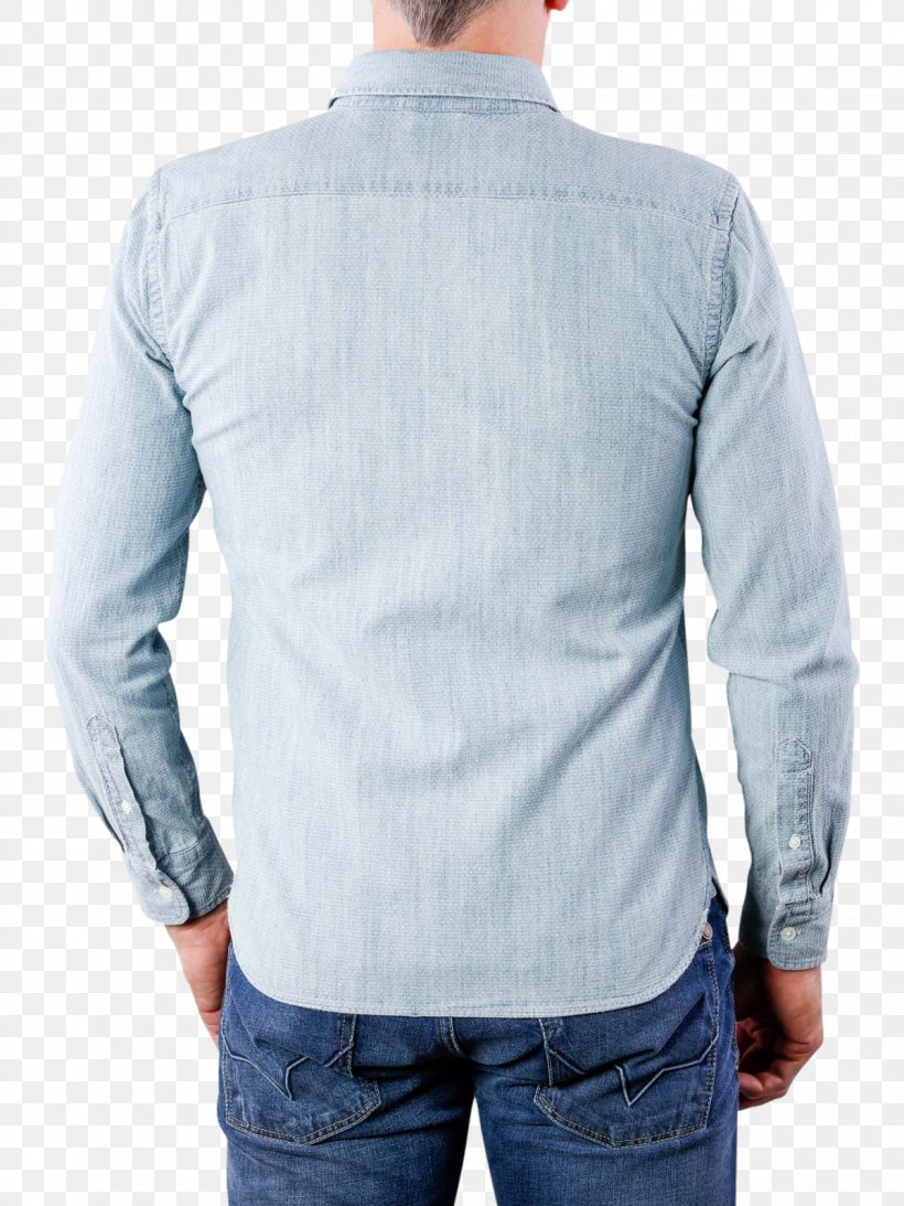 Long-sleeved T-shirt Long-sleeved T-shirt Denim Collar, PNG, 1200x1600px, Sleeve, Barnes Noble, Blue, Button, Collar Download Free
