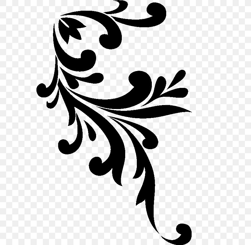 Paper Sticker Ornament, PNG, 800x800px, Paper, Art, Black And White, Branch, Fictional Character Download Free