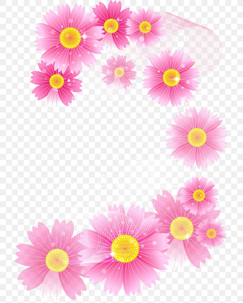 Pink Flowers Clip Art, PNG, 721x1024px, Flower, Annual Plant, Art, Aster, Blog Download Free