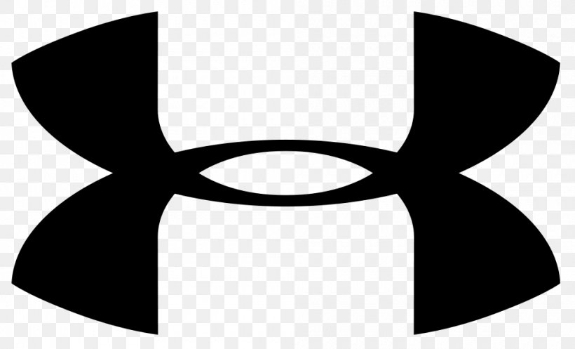 T-shirt Under Armour Logo Decal Clothing, PNG, 1000x607px, Tshirt, Adidas, Black, Black And White, Brand Download Free
