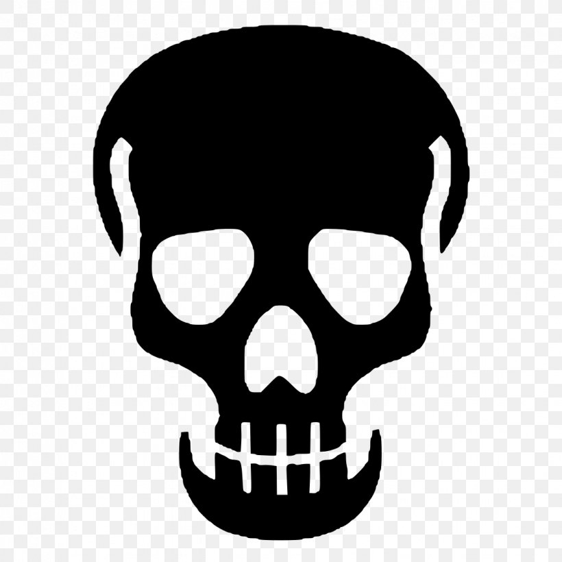 Skull Clip Art, PNG, 1125x1125px, Skull, Black And White, Bone, Face, Head Download Free