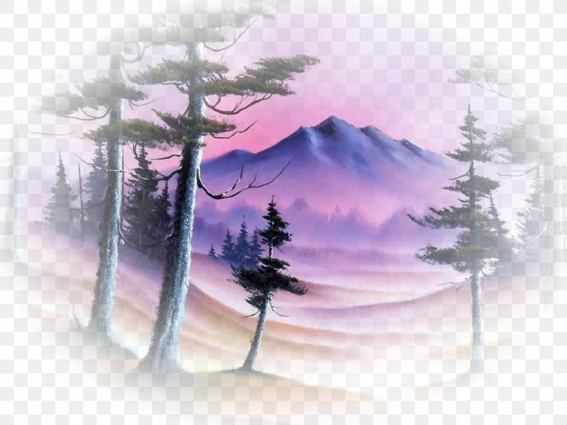 Landscape Painting Oil Painting Watercolor Painting Painter, PNG, 1024x768px, Painting, Art, Artist, Bob Ross, Branch Download Free