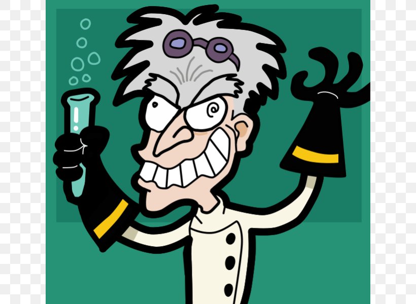 Mad Scientist Famous Scientists Science Clip Art, PNG, 640x599px, Mad Scientist, Art, Cartoon, Discovery, Experiment Download Free