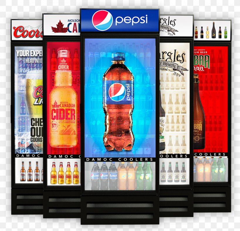 Advertising Display Device Refrigerator Cooler Sticker, PNG, 1197x1153px, Advertising, Brand, Cooler, Digital Printing, Display Advertising Download Free
