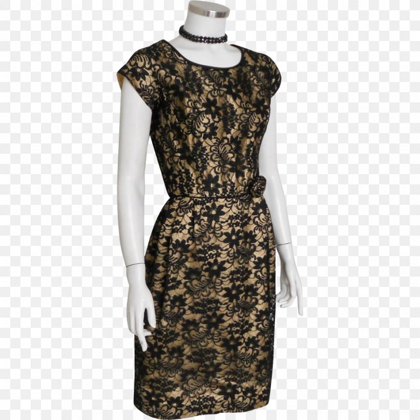 Cocktail Dress Lurex Sheath Dress Vintage Clothing, PNG, 930x930px, Cocktail Dress, Day Dress, Dress, Fashion, Gold Download Free