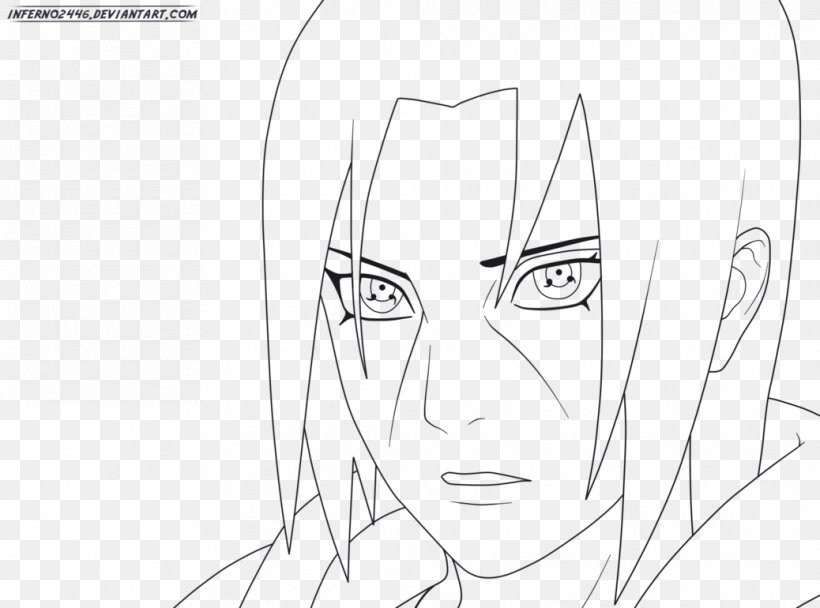 Itachi Uchiha Line Art Uchiha Clan Susanoo-no-Mikoto Sketch, PNG, 1038x770px, Watercolor, Cartoon, Flower, Frame, Heart Download Free