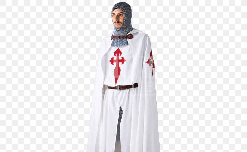 Middle Ages Crusades Knights Templar Clothing Cloak, PNG, 505x505px, Middle Ages, Chivalry, Cloak, Clothing, Costume Download Free