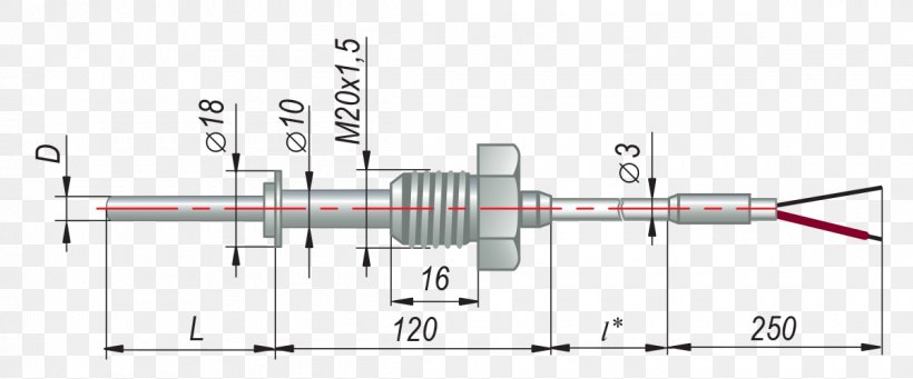 Thermocouple Sensor Датчик температури Scale Of Temperature, PNG, 1200x500px, Thermocouple, Auto Part, Circuit Component, Circuit Diagram, Cylinder Download Free