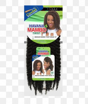 Mambo - Crochet Braids Synthetic Dreads Artificial Hair Integrations Hair Twists PNG