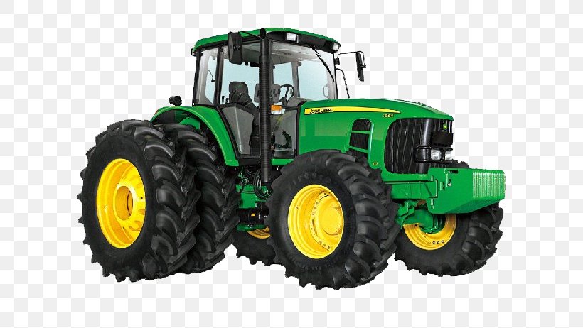 John Deere Tractor Agricultural Machinery Agriculture Podein's Power Equipment, PNG, 642x462px, John Deere, Agricultural Machinery, Agriculture, Auto Part, Automotive Tire Download Free