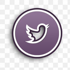Symbol Purple - Social Media Icon Twitter Icon PNG